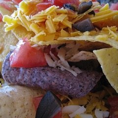 Botana caliente · Nachos arrachera