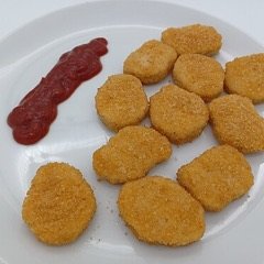 Menú niños · Nuggets de pollo