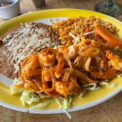 Tacos Surf · Camarón chipotle