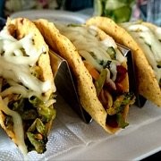 Tacos Turf · Veggie chipotle