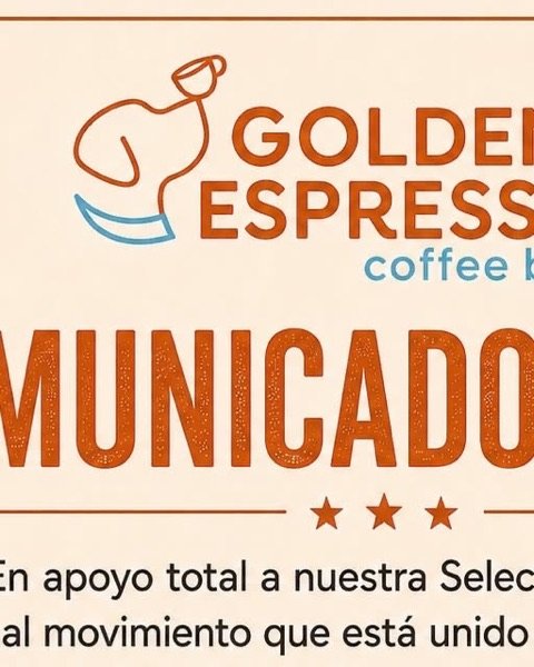Comunicado: Golden Espresso se vuelve Expreso Dorado