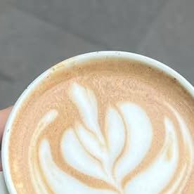 Publicación: latte con hoja de arte latte