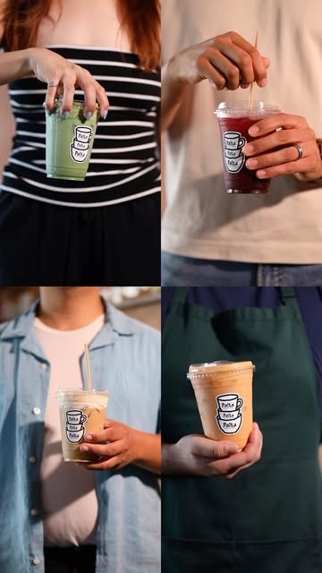 Cuatro bebidas frías de Palta